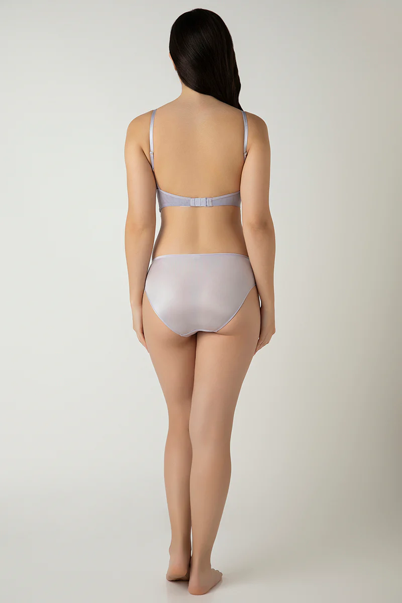 Femme Lace Padded Non-Wired Longline Bra - Image 19